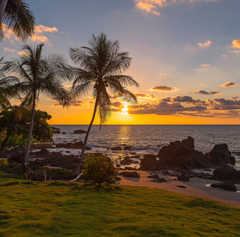 coucher du soleil